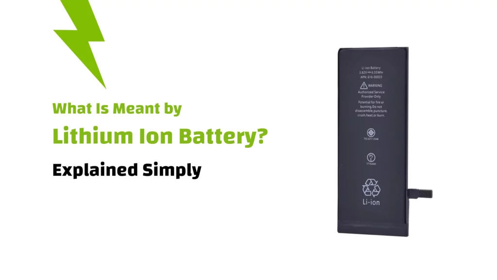 lithium ion battery